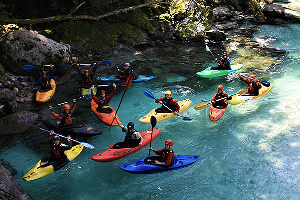 Soca Wildwasser Kurse