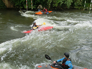 Wildwasserkajak Kurs