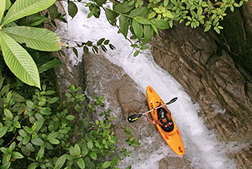 Wildwasserkajak Ecuador