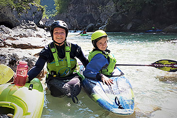 Familienurlaub Soca