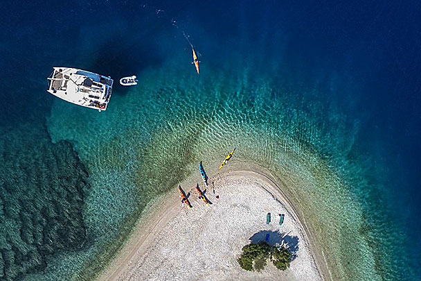 Griechenland: Seekajak & Segeln