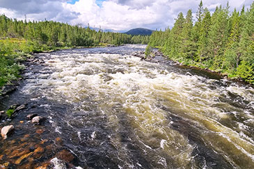 Wildwasser Kajak Hedmark