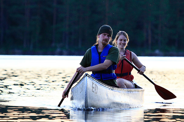 Kanu-Urlaub Schweden