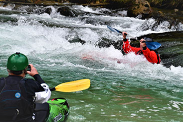 Wildwasser Kajakkurs Salza