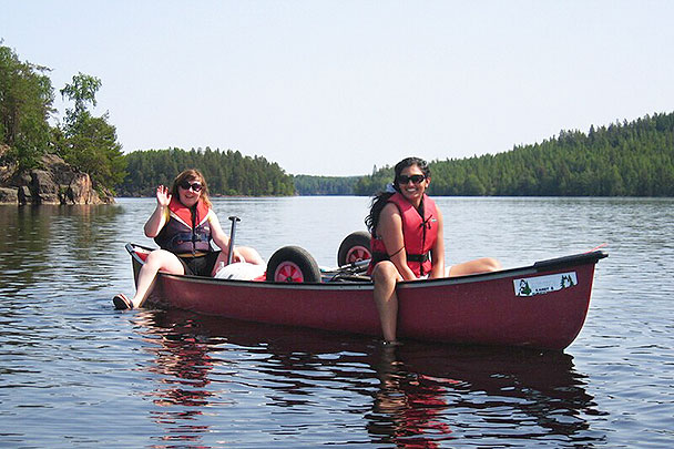 Kanuwandern in Schweden