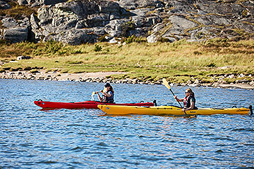 Seekajaktour Schären Schweden