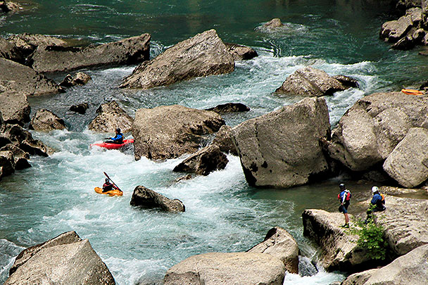 Wildwasser Kajak Türkei