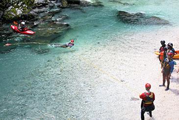 Wildwasser Sicherheit